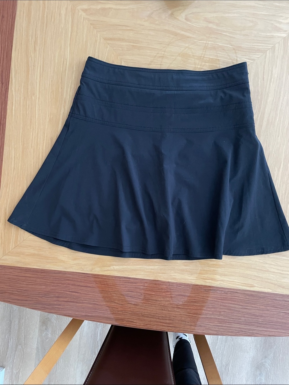 Athleta Black Circle Skater Skirt